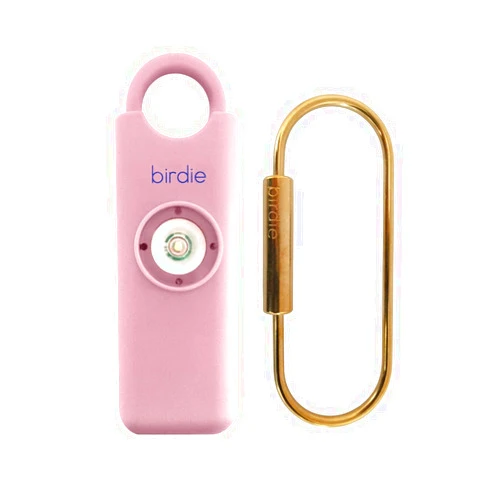 She's Birdie She’s Birdie–The Original Personal Safety Alarm for Women by Women–LOUD Siren, Strobe Light and Key Chain in a Variety of Colors (Blossom)