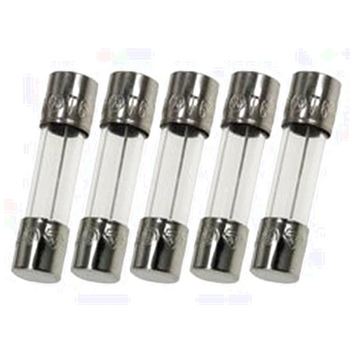 Witonics Pack of 5, 3AG750mA250V, F750mAL250V, F750mA 250V, F750m L250V, F750mA 250V, F750mL250V Cartridge Glass Fuses 6X30mm (1/4 inch x 1-1/4 inch), 750mA 250V, Fast Blow (Fast Acting)