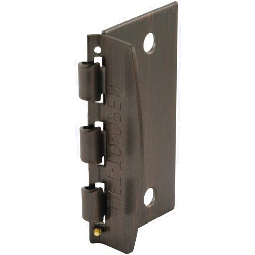 Prime-Line U 10321 Flip Action Door Lock – Reversible Bronze Privacy Lock with Anti-Lock Out Screw for Child Safe Mode, 2-3/4” (Single Pack)