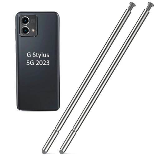 Granarbol 2Pack Moto G Stylus 2023 Pen Replacement,Stylus Pen for Moto G Stylus 5G 2023 Touch Stylus S Pen for Motorola Moto G Stylus 5G (2023) All Verison Cosmic Black