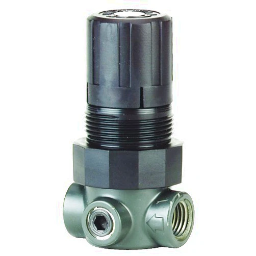 Dwyer Series MPR Miniature Pressure Regulator, Zinc Body, Air Only, Range 0-30 psi