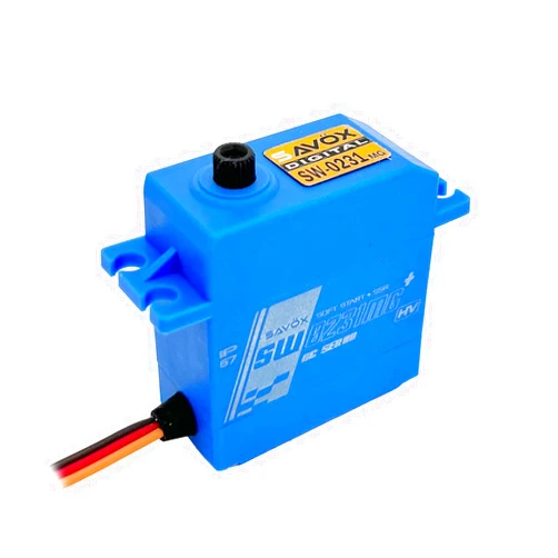 Savox SW-0231MG Plus - Waterproof High Torque STD 6.0V Digital Servo .17/208
