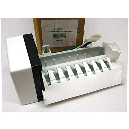 NEW REPL PARTS NEW part IM597 Refrigerator Icemaker Ice Maker for 2198597 WP Compatible with Kitchenaid Kenmore fits AP3182733, PS869316, W10190960 and W10122502