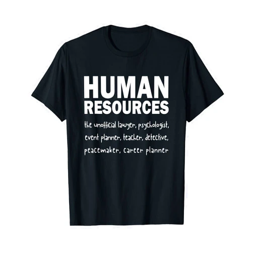 Funny HR Human Resources Office Gag Gifts Funny Human Resources Gifts Funny Gift for HR Definition T-Shirt