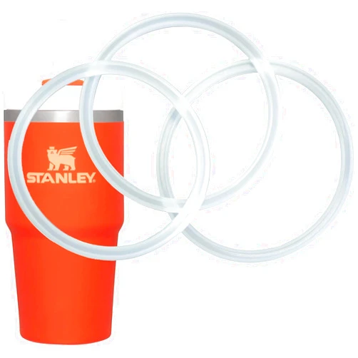 LastyBands 20oz/30oz Replacement Lid Seals for Stanley Quencher H2.0 Tumbler, 3pk