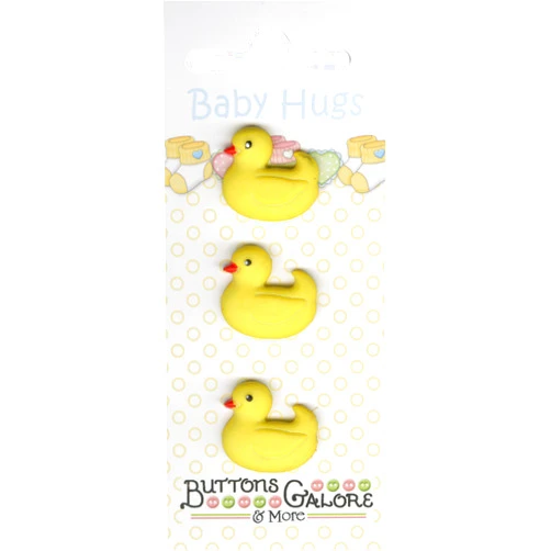 Buttons Galore and More Baby Hugs Buttons, Ducky