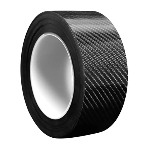 DGSL Car Door Edge Guards Door Sill Protector 5D Carbon Fiber Car Wrap Film Vinyl Automotive Wrap Film Car Door Sill Protection Film Anti-Collision Fits for Most Car (2In x 33Ft, Black)