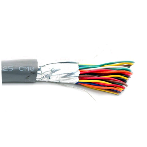 Belden 9525-060 Shielded Computer Snake Cable, 25-Pair, 24-AWG, 24/25C, Stranded 7x32, Chrome, 1-FT