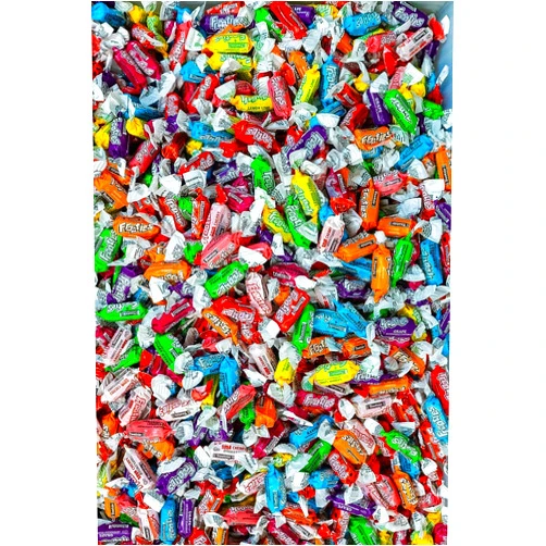 QUEEN JAX Tootsie - Tootsie Rolls 10 Flavors - 4 LB Bulk Candy - Assorted Flavor - Fruit Chews - Gluten Free - Ultimate Variety - Taffies - Individually Wrapped Candy - Buy in Bulk and Save!