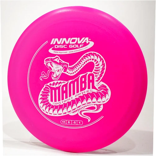Innova Disc Golf Innova Mamba (DX) Driver Golf Disc, Pick Color/Weight [Stamp & Exact Color May Vary] Pink 160-166 Grams