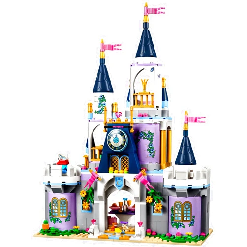 LEGO Disney Princess Cinderella's Dream Castle 41154 Popular Construction Toy for Kids (585 Pieces)