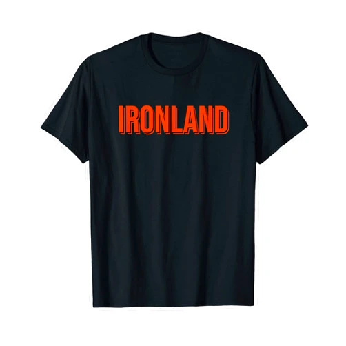 Giftmonstr Gift Shop IRONLAND Workout Men Women Funny T-Shirt