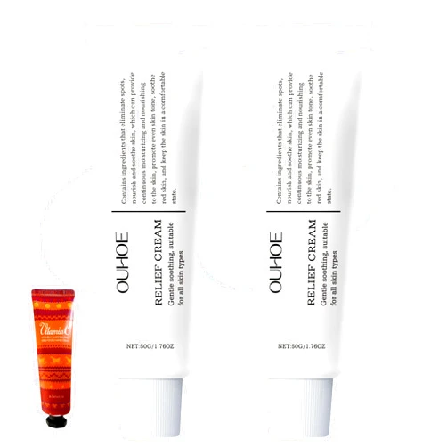 JIAYINGJIA 2 PCS 345 Relief Cream, 345 Repair Cream, Korean Soothing and Hydration Facial Moisturizer, Barrier Cream for All Skin Types