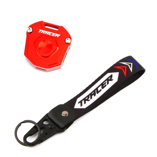 HRTLSS Keychain Motorcycle Key Case Cover Protection Shell For YAMA&H*A TRACER 9/900/GT 900 GT TRACER 7GT 700 Embroidery Keychain Ring (Color : A1, Size : One size)