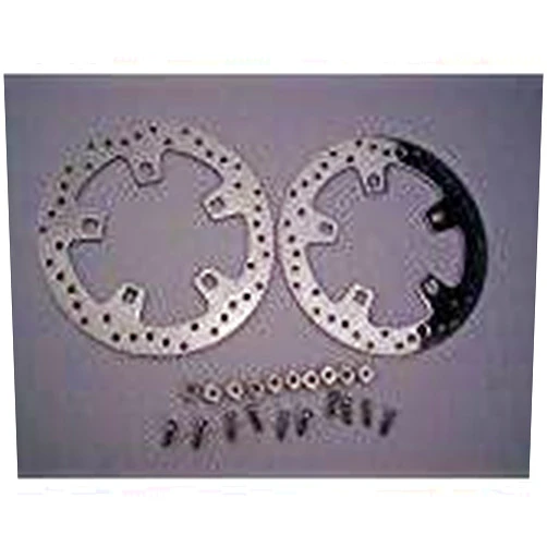 Excaliber Chrome Harley Touring Enforcer Impaler Chrome Front Brake Rotor/Hardware Kit 2014-2022