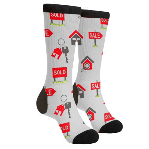 Yrassio Novelty Crew Socks Casual Crazy Funny Dress Socks For Women Men Teens Gift