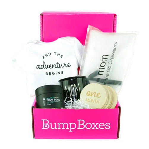 Bump Boxes 3rd Trimester Pregnancy Gift Box for Expecting and First Time Moms