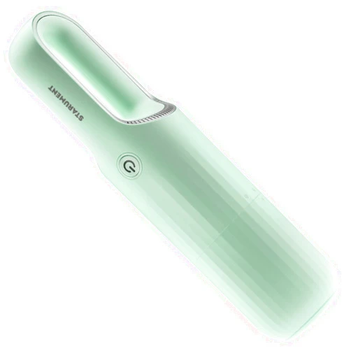 STARUMENT Vacuum Cleaner for Dust, Pet Hair Dirt Home, Car Interior Lightweight, Portable, Handheld, Cordless, Easy to Use, Compact Design Battery Rechargeable with USB-C Cable (Mint Green)