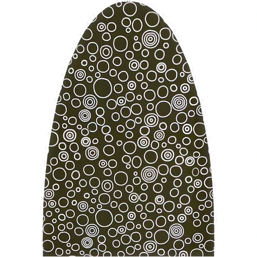 ClarUSA Ironing Board Replacement Cover Fits Rowenta (Model IB4201, Black Bubbly)