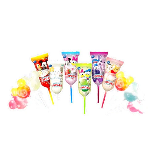 Generic Inspired Mickey Mouse Candy Lollipops And Minnie Mouse Candy Kids Lollipops for Birthday Party Mini Mouse Candy Mickey Mouse Party Candy Disney Themed Candy Mickey Mouse Lollipops 6 Flavors (6pc) Strawberry Yogurt, Peach Grape, Soda