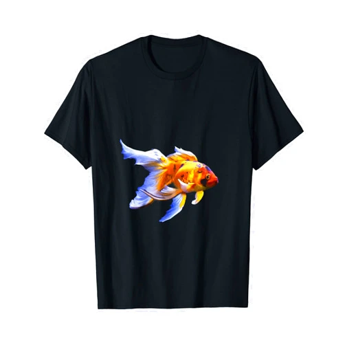 Pet Goldfish Gifts And Fancy Fish Tees by taiche Goldfish Realistic Vector Cut Out Isolated 4 T-Shirt