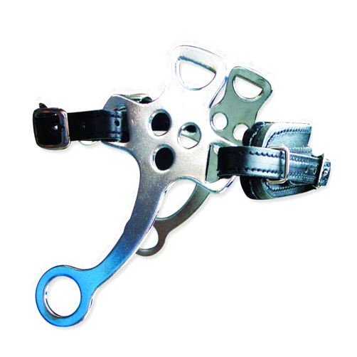 Metalab Pony Hackamore with Leather Noseband
