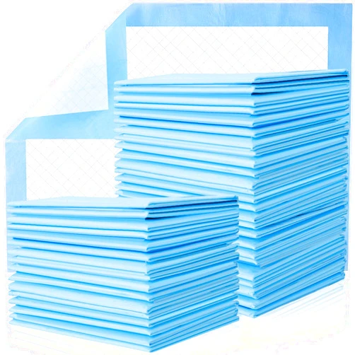 RAIBEATTY 100 Pack Disposable Changing Pads,RAIBEATTY Disposable Bed Pads,Waterproof Diaper Changing Pad,Leak-Proof Underpads,Large Diaper Pad Changing Mat Disposable Baby Underpads,Ultra Absorbent,17 X 13 Inch