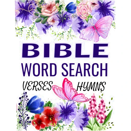 Jordi Peterson Word Search Bible Verses Puzzle Book: Over 120 Of The Most Beautiful Bible Verses and Hymns. Puzzles for Adults and Kids. (Large Print)