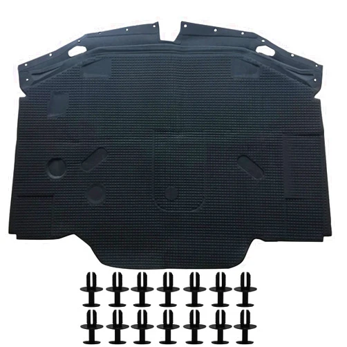 QHQSQC Hood Insulation Pad Heat Shield Sound Deadening Hood Heat Liner for Benz SL320 SL500 R129 SL600 1296802025 A1296802025
