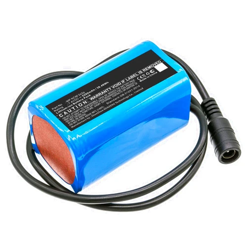 Synergy Digital Flashlight Battery, Compatible with Square MP NCM 2s2p Flashlight, (Li-ion, 7.4V, 5200mAh) Ultra High Capacity, Replacement for Square MP NCM 2s2p Battery