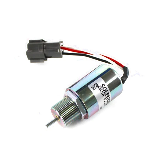 Otobaijeni SA-3725-12 30A87-20404 30A87-10044 30A87-20400 PJ7415748 Fuel Shut Off Solenoid Stop Solenoid Valve for Mitsubishi Engine L3E S3L S4L Volvo EC15 Toro 223D