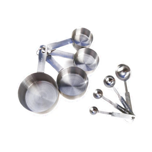 ChefLand 8-Piece Stainless Steel Measuring Cups and Measuring Spoon Set