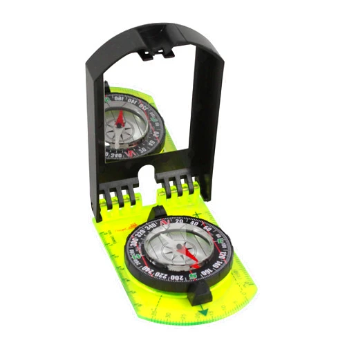 AceCamp 3109 Folding Map Compass with Mirror, Green