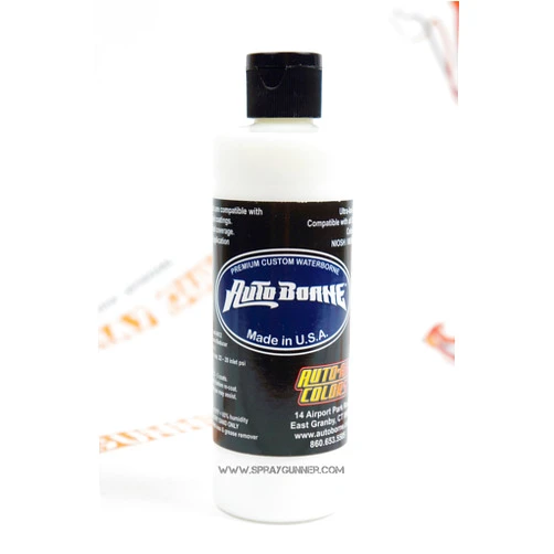 AutoBorne Auto-Air Auto Borne Sealer White 6001 8oz Airbrush & Custom Paints.