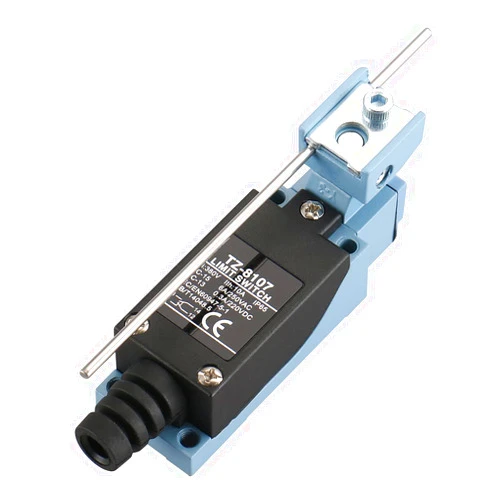Baomain Limit Switch TZ-8107 Adjustable Rod Arm Momentary DPST 1NC+1NO 380V 10A for CNC Mill Router