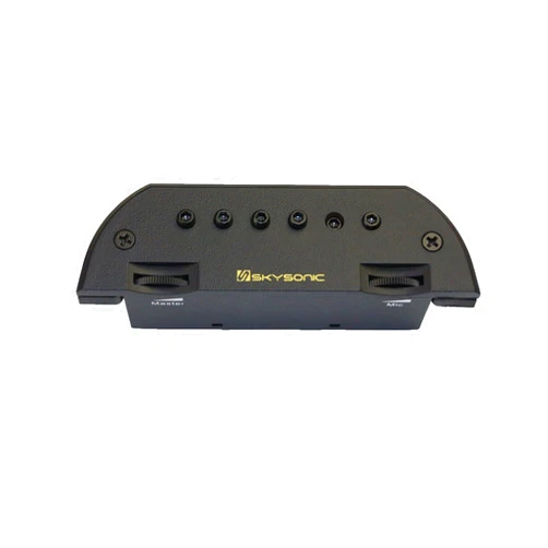 Skysonic Active Acoustic Guitar Soundhole Pickup Humbucker with Microphone T-903,Clear Sound with Tone and Volume Control