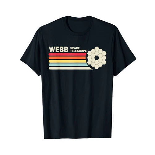 Retro James Webb Space Telescope JWST James Webb Space Telescope Retro JWST Webb Telescope T-Shirt