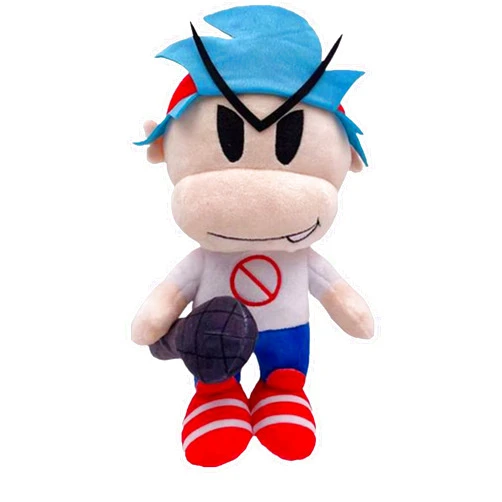 ROSEWARD Fnf Boyfriend Plush Toy, Friday Night Funkin Plushies Boyfriend, Boyfriend Plush, 10 Inch