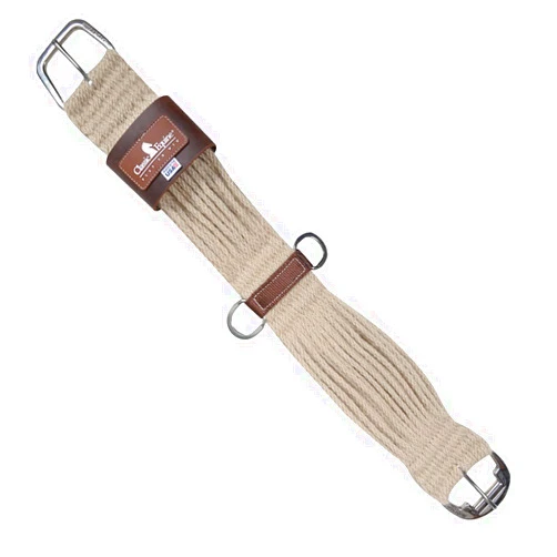 Classic Equine 100% Mohair Straight Cinch 31-Strand, Natural, 24-inch
