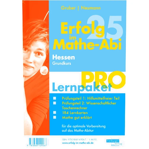 German Edition by unknown author (Author) Erfolg im Mathe-Abi 2025 Hessen Lernpaket 'Pro' Grundkurs