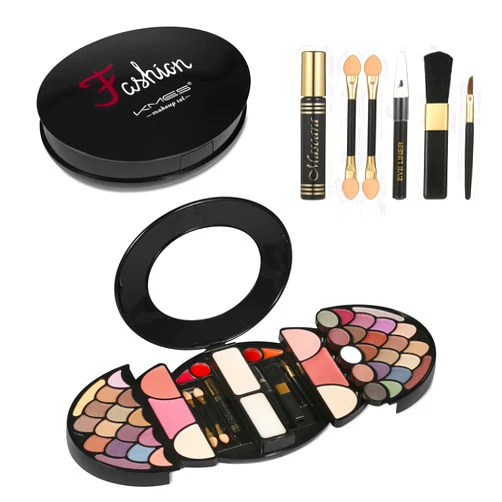 KAVCENT Makeup Sets for Women Full KIt Eyeshadow Palette All In One Girls Makeup Kit 37 Color Eyeshadow 4 Lipstick 4 Blush 3 Powder Mascara Eyeliner Brushes Girls Teens Make up Gift
