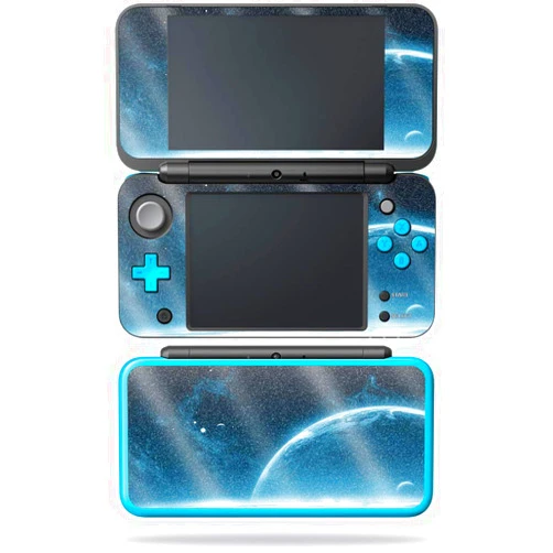 MIGHTY SKINS MightySkins Glossy Glitter Skin for Nintendo New 2DS XL - Outer Space | Protective, Durable High-Gloss Glitter Finish | Easy to Apply, Remove, and Change Styles | Made in The USA