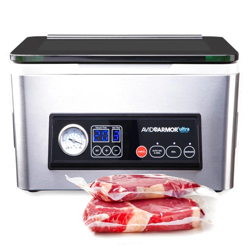 Avid Armor Chamber Vacuum Sealer Machine USV20 Ultra Series for Wet Foods, Meat Vacuum Packing Machine, Compact with 11.5-Inch Vaccum Sealer Bar