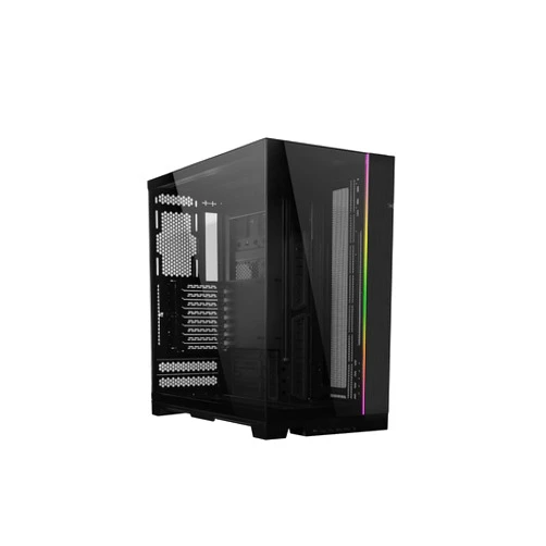 Lian Li Dynamic EVO XL - Up to 280mm E-ATX Motherboard - ARGB Lighting Strips - Up to 3X 420mm Radiator -Front and Side Tempered Glass Panels - Reversible Chassis- Cable Management (O11DEXL-X)