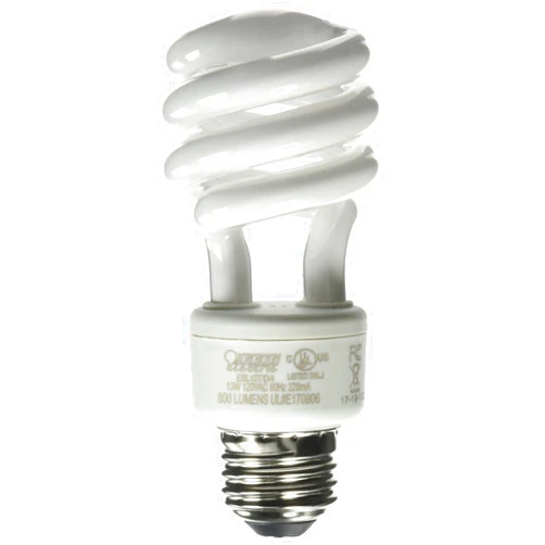 Feit Electric Esl13t/D/4 13 Watt Daylight Mini Twist Light Bulbs 4 Count