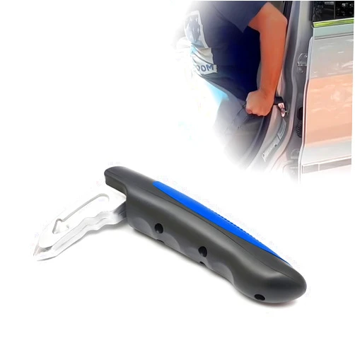 Sylvil Car Door Handle Assist, Multi-Function Auto Handle Assist for The Elderly and Disabled, Vehicle Door Latch Support Handle for Getting in/Out of Car, Car Accessories (Blue)