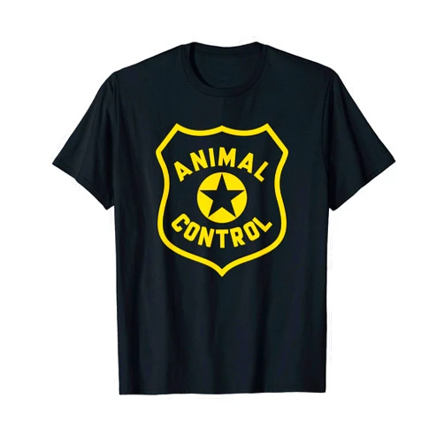 Funny Halloween Costume Apparel Tee Shirt Animal Control Funny Animal Lover Halloween Costume Shirt T-Shirt