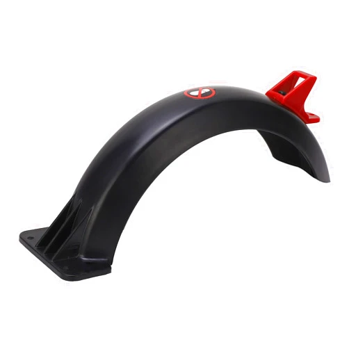 Fockety Rear for GOTRAX GXL V2 Electric Scooter, Rear Mud Guard with Hook Reflective Strip, Scooter Replacement Accessory Support Mudguard Bracket for GOTRAX GXL V2 Scooter