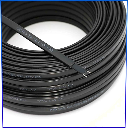 QWEIAS 220 V, 230 V, 240 V Waterproof self regulating Heating Cable to Prevent Pipeline Icing and Heat tracing System