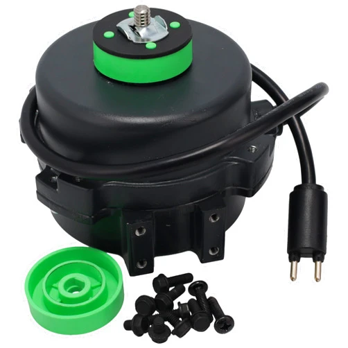 Supplying Demand Evaporator Condenser Fan Motor with Cord for Refrigerator Display Vending Machines 115-230 Volt CCWOSE